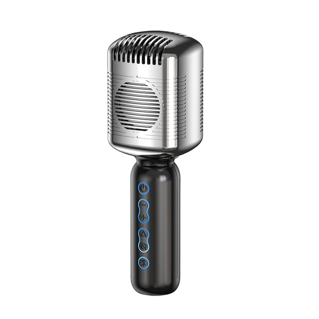 Handheld Wireless Professional Portable Karaoke Microphone  Mic with Built-in Speaker