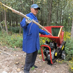 DIESEL điện 7.2kW gỗ chipper cây nhỏ chi nhánh máy nghiền với 40 mét cắt công suất cho vườn cấp công nghiệp - Product Image 4