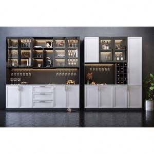 Modern Living Room Wine <b>Cabinet</b> Storage <b>Display</b> Luxury Wooden Home Furniture Fashion <b>Sideboard</b> <b>Cabinet</b> - Product Image 6