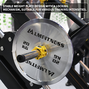 45 ° Zittende Beenpersmachine Met Dubbele Veiligheidssloten-Commerciële Fitnessapparatuur Ce Gecertificeerd Ce-Model Cbd62 - Product Image 3