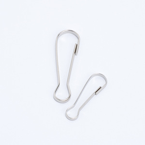 Mosquetones de Acero Inoxidable de 10mm, 16mm, 20mm, Clips Metálicos para Llaveros, Accesorios para Camping al Aire Libre, Paquete a Granel - Product Image 1