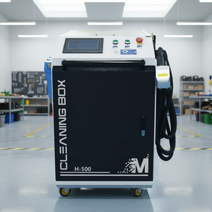 Máquina de Limpieza Láser Pulsada de 100w 200w 300w 500w 1000w para Eliminar Óxido de Piezas de Automóviles, Máquina de Limpieza Láser Pulsada sin Contacto - Product Image 1