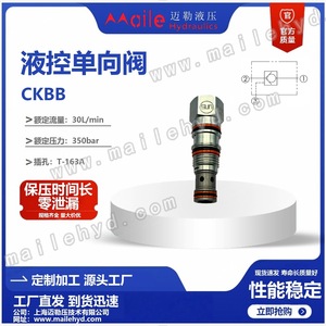 Vanne de contrôle hydraulique Shanghai Mailer à filetage externe, pilotée, bidirectionnelle, pour produits pétroliers, température normale, intégrée - Product Image 5
