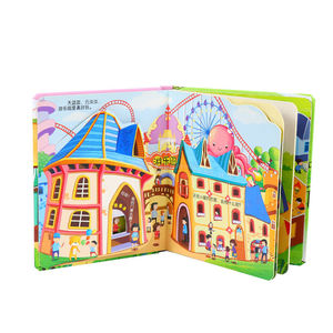 Libros Infantiles de Tapa Dura Ecológicos para Educación Temprana, Impresión Personalizada a Todo Color, Libro de Cartón con Solapas para Niños - Product Image 5