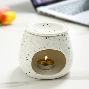 New arrival l Ins Style ceramic Aromatherapy Wax Melt Warmer Fragrant Essential Oil Burner