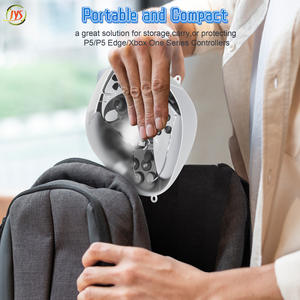 Carcasa Rígida Transparente de Cristal JYS-NS2311 para Switch 2, Funda Protectora de <span class=keywords><strong>PC</strong></span> para Controles Joy-Con Izquierdo y Derecho con Soporte para Tarjetas de Juego - Product Image 6