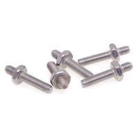 Custom M2 M3 M4 M5 Stainless Steel and Carbon Steel Zinc Nickel Plating Outer Hexagonal Double Threaded Fasteners Screw Bolts