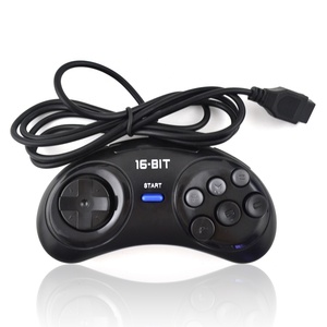 Game <strong>Controller</strong> for <strong>SEGA</strong> <strong>Genesis</strong> for 16 Bit Handle <strong>Controller</strong> 6 <strong>Button</strong> Gamepad for <strong>SEGA</strong> MD Game Accessories - Product Image 1