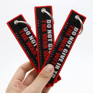 Porte-clés personnalisé en gros avec message inspirant pour les initiatives de soutien aux anciens combattants et aux communautés, souvenir de vol - Product Image 1