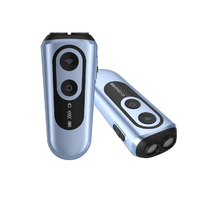 Répulsif à ultrasons pour chiens, rechargeable par USB-C, écologique, sûr, autonomie de 25 jours, 5 bandes de fréquences sautantes/LED stroboscopique