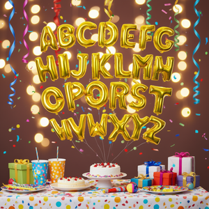 Globos de letras de aluminio para decoración de fiestas, elegantes y duraderos, globos de helio, artículos para fiestas de adultos - Product Image 2