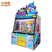 Máquina de Juego Arcade Treasure Hunter Duel Coin Pusher, Venta al Por Mayor de Fábrica, Certificación CE RoHS, 12 Meses de Garantía, LED Personalizado