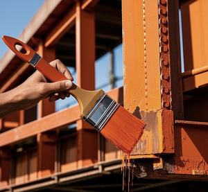 Peinture industrielle Revêtement <span class=keywords><strong>antirouille</strong></span> en aérosol Couleur rouge fer Peinture époxy métallique <span class=keywords><strong>antirouille</strong></span> pour métal - Product Image 5