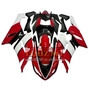 Cuerpo de inyección para <span class=keywords><strong>KAWASAKI</strong></span> <span class=keywords><strong>NINJA</strong></span> ZX636 <span class=keywords><strong>636</strong></span> 600CC <span class=keywords><strong>ZX6R</strong></span> 05 06 Blanco rojo 40LQ.87 ZX600 ZX 6R <span class=keywords><strong>2005</strong></span> 6 R ZX-6R 2006 Carenado - Product Image 1