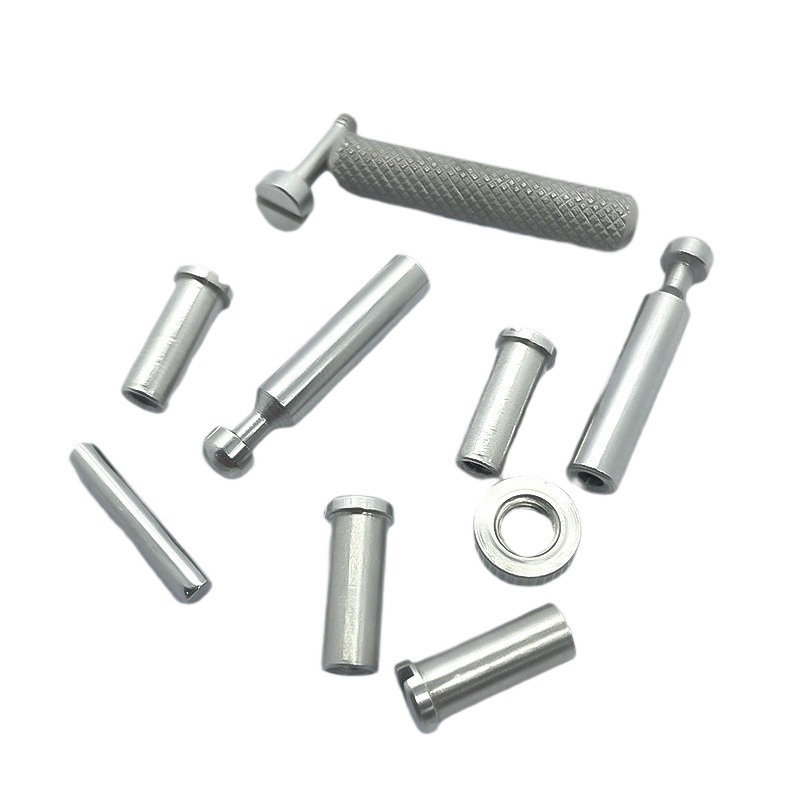 Xiqiayueji Precision hardware parts are automatically machined on lathes, and 304 stainless steel mechanical components