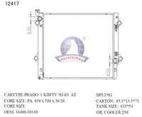 Radiateurs de refroidissement de voiture en gros pour Toyota 4Runner Lexus GX470 Accessoires 1640030140 1640050300 12417