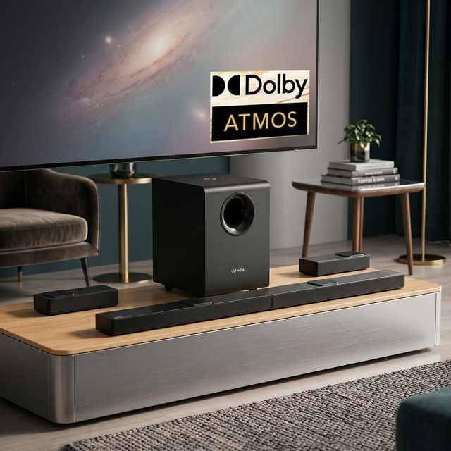 All-in-One Nova S90 Soundbar System | Dolby Atmos, Wireless Rear Speakers, No Clutter, Big Sound.