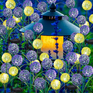 <span class=keywords><strong>Lampe</strong></span> <span class=keywords><strong>solaire</strong></span> en forme de fleur de pissenlit, imperméable, très artistique, décoration de jardin - Product Image 1