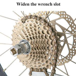ZOYOSPORTS 6/7/8/9/10/11 vitesses outil de réparation de vélo outil de retrait et de verrouillage de roue libre étendu accessoires de vélo - Product Image 3