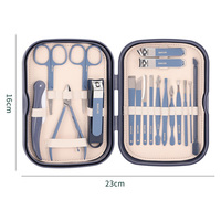 WELLFLYER MS-1332 – Lot de 18 coupe-ongles multifonctionnels personnalisables en acier au carbone – Outil de beauté et de soins personnels – Vente en gros