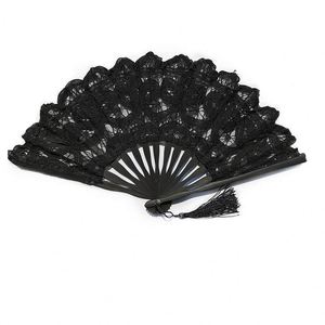 Abanico de Encaje Plegable con Diseño Personalizado, Abanico de Ganchillo Exquisito para Decoración de Fiestas, Eventos, Regalos Empresariales y Recuerdos de Boda - Product Image 2