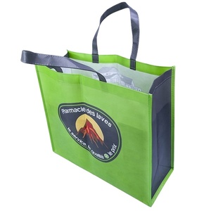 ถุงช้อปปิ้งผ้า Non-Woven สำหรับโปรโมชั่นรักษ์โลก พิมพ์ลาย Sublimation เคลือบกันน้ำ สีสันสดใส ถุงผ้าหิ้วแบบ Non-Woven - Product Image 3
