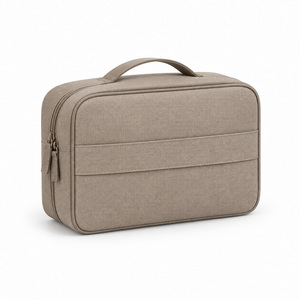 Toiletry <b>Bag</b> Modular 2 in 1 Polyester Removable Inner Pouches Waterproof Lining Luggage <b>Trolley</b> <b>Sleeve</b> Custom Logo ISO BSCI - Product Image 2