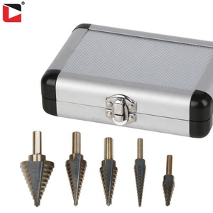 5pcs Hss <strong>Cobalt</strong> Step <strong>Drill</strong> <strong>Bit</strong> <strong>Set</strong> for Metal - Product Image 4