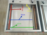 Machine de mise sous vide automatique de table DZ-400 pour fruits et légumes, machine de mise sous vide pour aliments, matériel de mise sous vide