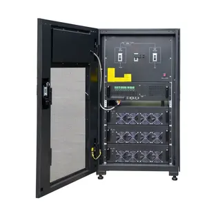 3 fases 380-480vac UPS modular en línea 300kva 200kva 100kva Escalabilidad del módulo UPS de intercambio en caliente para el centro de datos