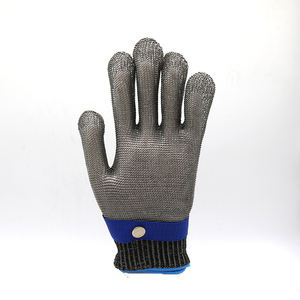 Gants <span class=keywords><strong>de</strong></span> ferme en acier, <span class=keywords><strong>pour</strong></span> couper la viande, manicle en maille d'acier résistants aux coupures, antirouille, fil métallique, <span class=keywords><strong>pour</strong></span> la pêche - Product Image 2