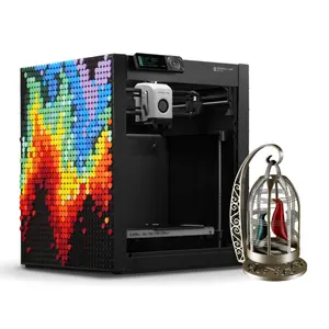 밤부 랩 도매 P1P Impresora 3D OEM / ODM 금속 산업 빅 패스트 데스크탑 멀티 컬러 동봉 코어-XY FDM 3D 프린터