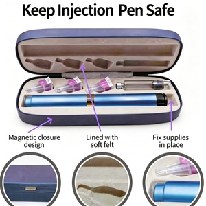 Meilleur <span class=keywords><strong>prix</strong></span> – <span class=keywords><strong>Stylo</strong></span> injecteur métallique réutilisable V2 60U avec réglage précis de la dose pour cartouches rechargeables de 3 ml – Appareil portable quotidien - Product Image 6
