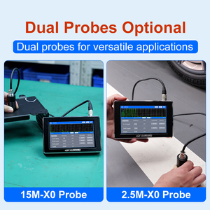 เครื่องวัดความหนาอัลตราโซนิกโลหะผสม Linshang LS216 วัดความหนาของวัสดุเคลือบหลายชั้น ความละเอียด 1 ม. วัดแบบเรียลไทม์ - Product Image 3