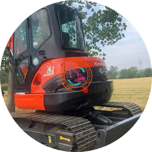 Utilizado para excavadora Kubota KX161, peso operativo de 6 toneladas, capacidad de cubo de 3m, Motor central, componentes PLC, horas de trabajo bajas, Original - Product Image 2