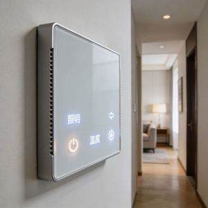 Panel Frontal de Acrílico Mecanizado por CNC con Control Táctil Integrado, Interfaz Centralizada para Sistema de Iluminación y Climatización Inteligente para el Hogar - Product Image 2