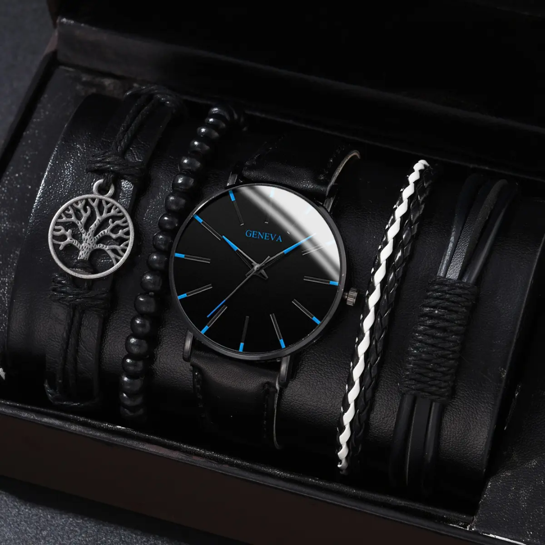 Set cintura blu (senza scatola)