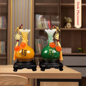 शांति भाग्य राल शिल्प vase आभूषण सजावट सजावट सजावट सजावट सजावट नई चीनी शैली के लिए सही उपहार - Product Image 4