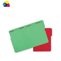 Carpeta de Archivo de Papel Manila de 11 Puntos, Colores Vivos, 100 Unidades por Caja, Colores de Dos Tonos, Tamaño A4/Carta, Ecológica, Personalizable