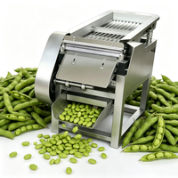 Machine à décortiquer et à écaler les graines de soja / Machine de traitement des haricots mungo verts et des edamames / Machine à décortiquer les pois