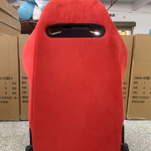 Sedili Sportivi per <span class=keywords><strong>Auto</strong></span> Modificati in PVC e Tessuto Sedili da Corsa in Pelle - Product Image 5