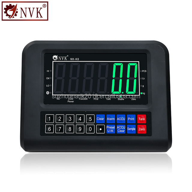 NVK K8 With RS232 Used for Platform Scale Floor Scale Load Cell LCD LED Display Indicator Weighing Bridge