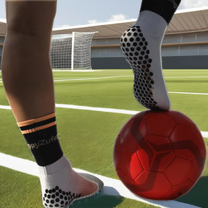 Calcetines Deportivos de Alta Compresión para Niños y Jóvenes, con Logotipo Personalizado, Multideportivos, Gruesos, Transpirables, Antibacterianos, de Nailon/Algodón - Product Image 5