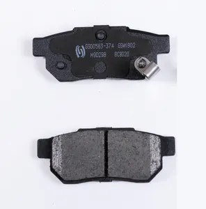 Ultra-low dust brake pad D374 FOR ACURA INTEGRA HONDA ACCORD BEAT CITY CIVIC CONCERTO INTEGRA JAZZ PRELUDE LOTUS ROVER