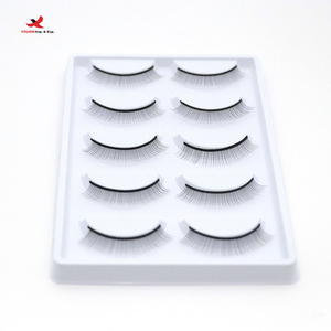 Pestañas de Práctica de Visón Hechas a Mano para Principiantes, 5 Pares, OEM/ODM, Descuento por Compra Mixta, Entrenamiento de Pestañas - Product Image 1