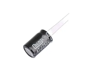 Aluminum electrolytic capacitors 47uF 20% 250V KM476M250J20RR0VH2FP0 plug-in D13xL20mm mlcc film capacitor