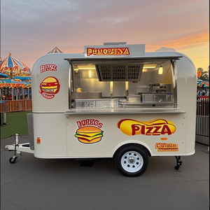 2025 Custom Crepe Street EE. UU. Estándar Alquiler de negocios Carro de concesión Cuadrado Móvil Pizza Remolque Camión de comida a la venta Canadá - Product Image 6