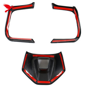 ฝาครอบพวงมาลัยภายในสำหรับ <span class=keywords><strong>Toyota</strong></span> CH-R <span class=keywords><strong>CHR</strong></span> AX20 2023-2025อุปกรณ์ตกแต่งรถยนต์ฝาครอบพวงมาลัยตกแต่งซ้อนทับสไตล์คาร์บอนไฟเบอร์ - Product Image 5