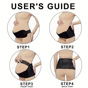 <span class=keywords><strong>Fascia</strong></span> <span class=keywords><strong>Elastica</strong></span> Regolabile per Gravidanza con Terapia Magnetica, Supporto per la Vita e Cintura di Sostegno - Product Image 6