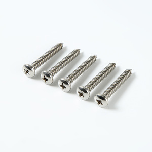 Tornillos Autorroscantes de Cabeza Plana de Acero Inoxidable 304 Yuntian, Niquelados, GBT 845 Grado A, Fijaciones Industriales - Product Image 2